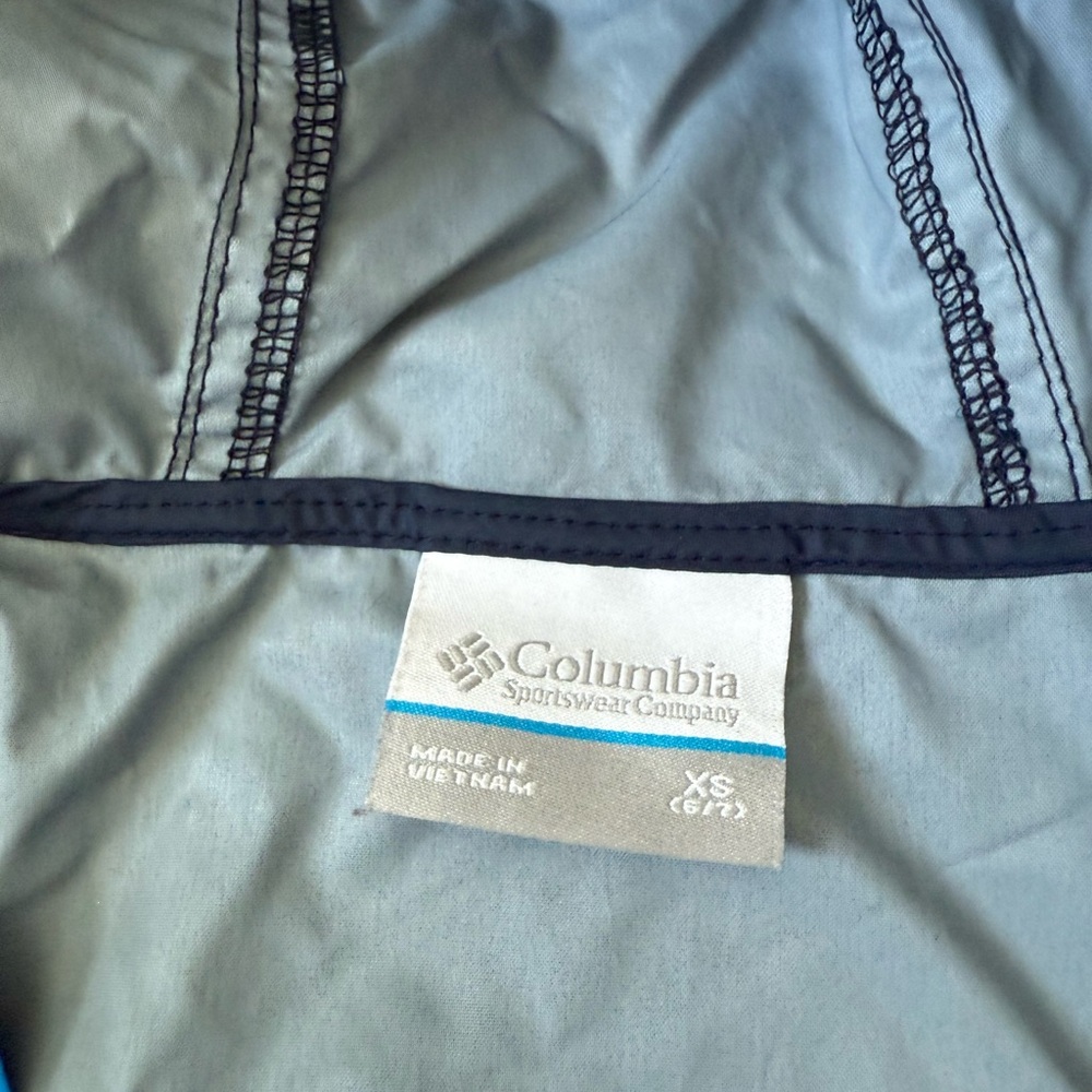Columbia Kids' Bright Blue Raincoat - Picture 4 of 4